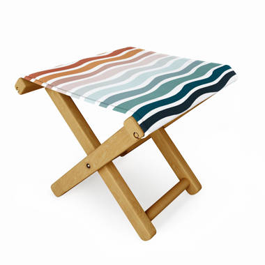 Folding canvas online stool